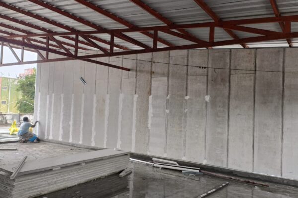 Birla Aerocon Solid Wall Panel, Wall Partition Panel and Aerocon Wall Panel by Agam Interiors